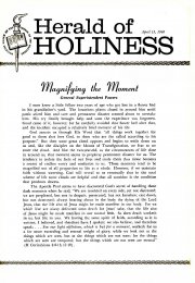 Herald of Holiness - April 13, 1960