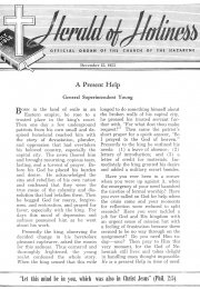 Title Page of Herald of Holiness - December 23, 1953 