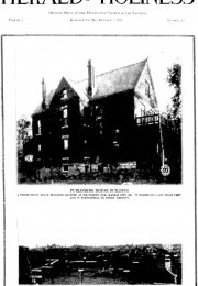 Title Page of Herald of Holiness - October 2, 1912