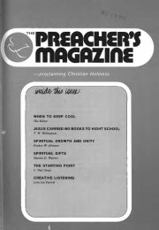 Title Page of Preacher's Magazine