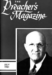 Title Page of Preacher's Magazine Photo of N. B. Herrell