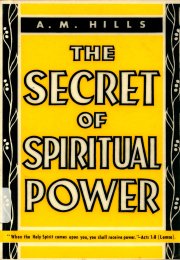 Image of Cover of book The Secret of Spiritual Power