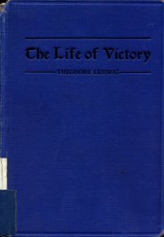 Image of Book Cover The Life of Victory