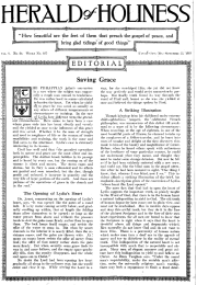 Title Page of Herald of Holiness – September 25, 1918
