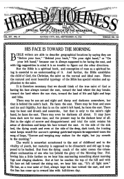 Front page of Herald of Holiness - September 29, 1926