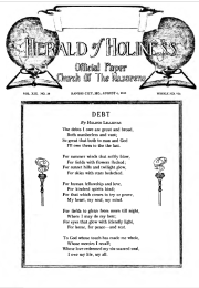 Front page of Herald of Holiness - August 6, 1930