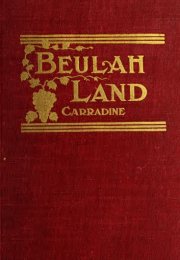 Beulah land