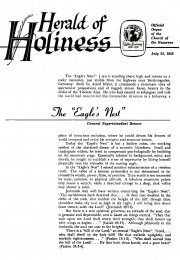 Herald of Holiness - July 23, 1958