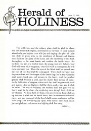 Herald of Holiness - June 22, 1960