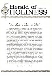 Herald of Holiness - August 17, 1960