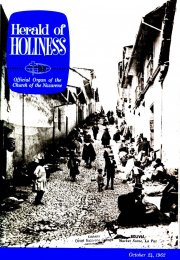 Herald of Holiness - October 24, 1962