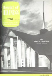 Herald of Holiness - April 3, 1963