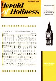 Herald of Holiness - December 30, 1964