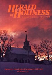 Herald of Holiness - February 1, 1978