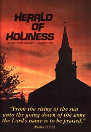 Herald of Holiness - August 1, 1978