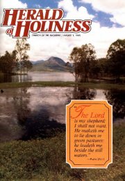 Herald of Holiness - August 1, 1985