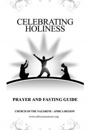 Celebrating Holiness: Prayer and Fasting Guide