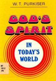 God's spirit in today's world