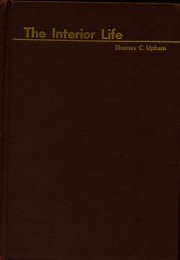 Principles of the Interior or Hidden Life