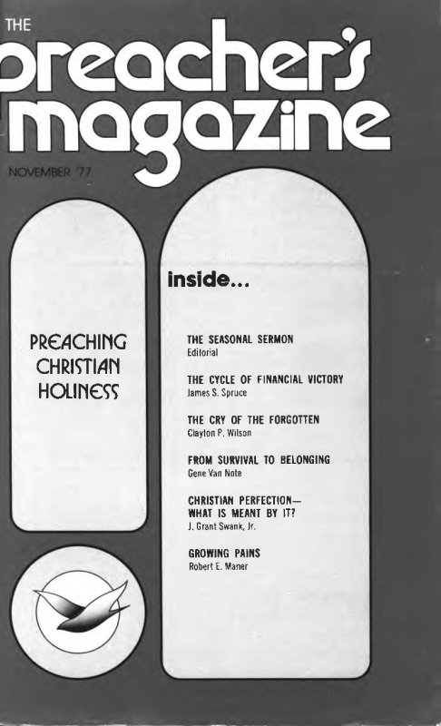 Title Page of Preacher's Magazine