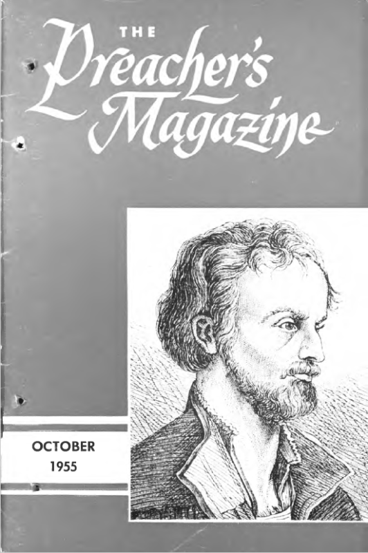 Title Page of Preacher's Magazine Portrait of Philip Melanchthon