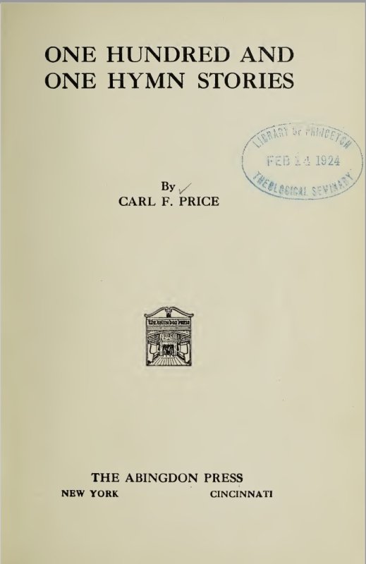 Title page image One Hundred and One Hymn Stories