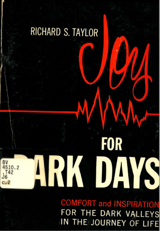 Cover image of book - Joy for Dark Days