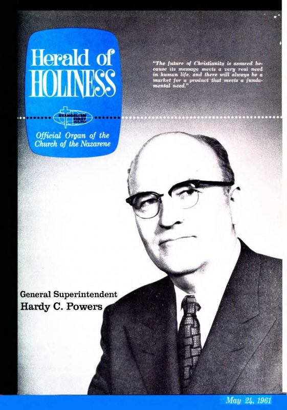 Herald of Holiness - May 24, 1961