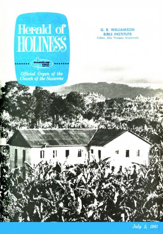 Herald of Holiness - July 5, 1961