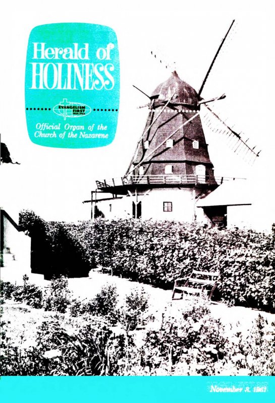 Herald of Holiness - November 8, 1961