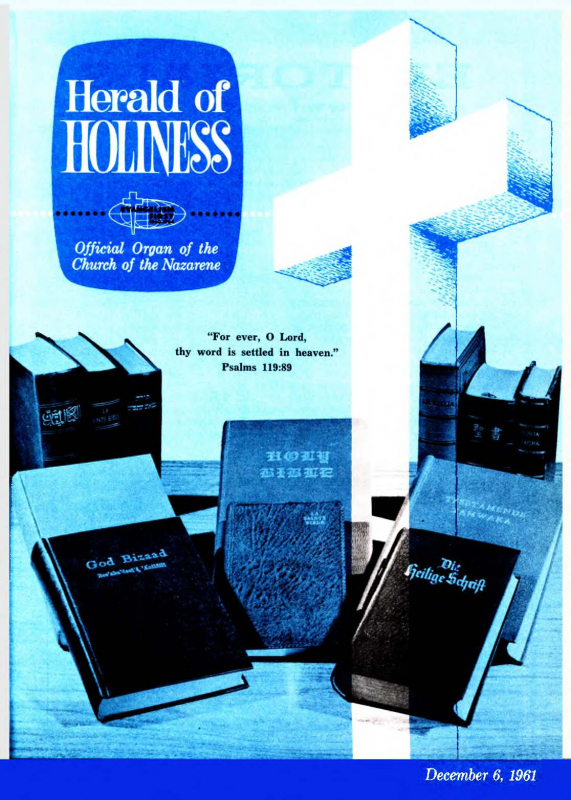 Herald of Holiness - December 6, 1961