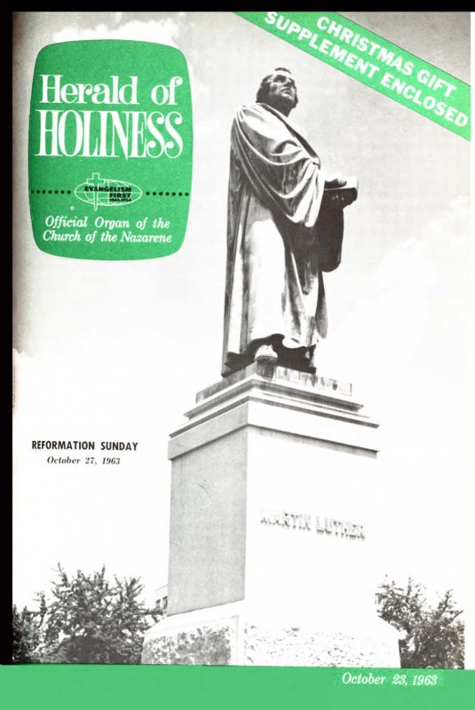 Herald of Holiness - October 23, 1963