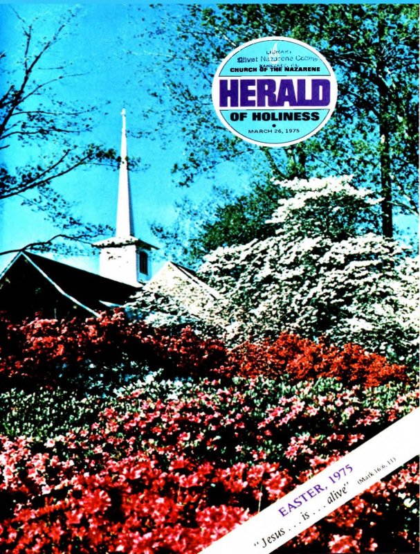 Herald of Holiness - March 26, 1975