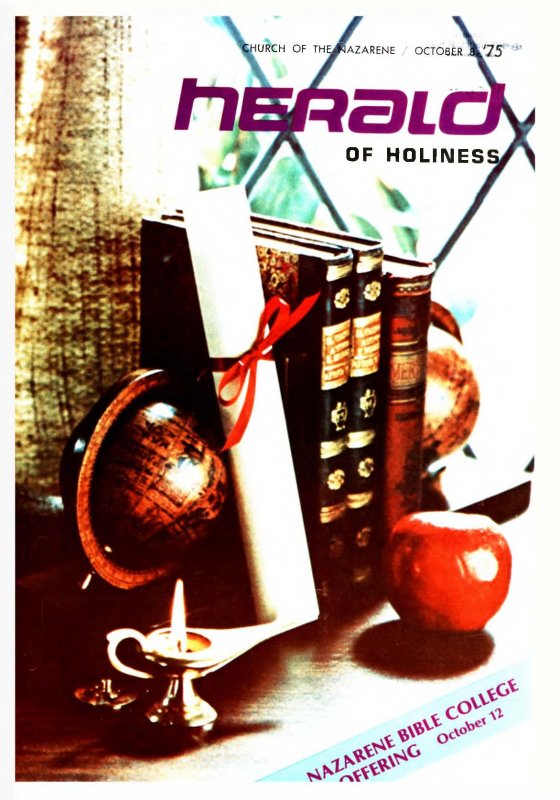 Herald of Holiness - October 8, 1975