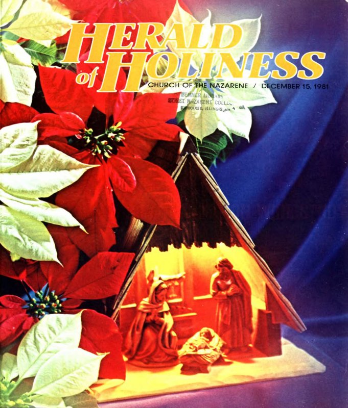 Herald of Holiness - December 15, 1981